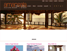 Tablet Screenshot of amansala.com